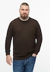 Baumwollpullover mit Logo-Stickerei