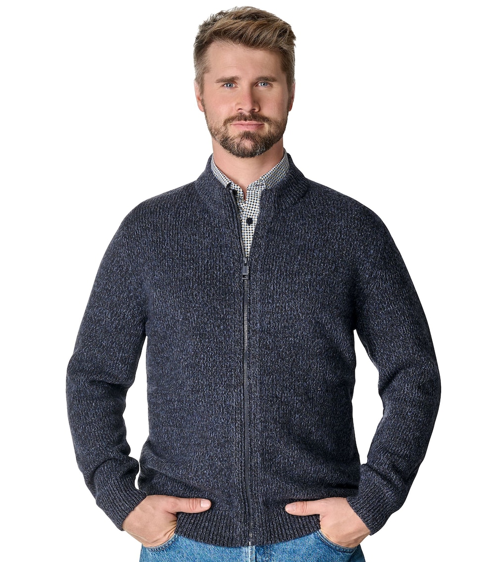 Strickjacke uni