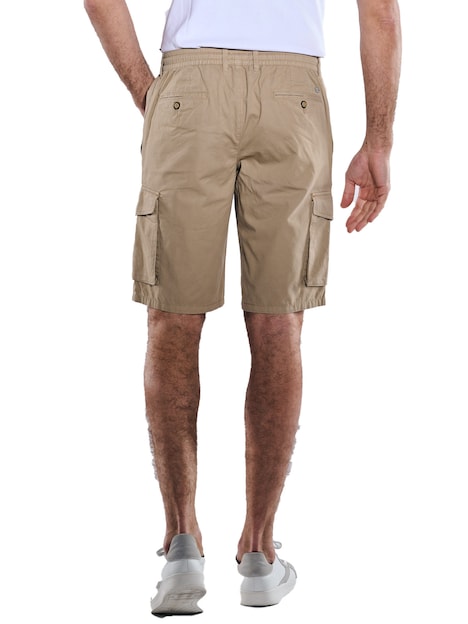 Herren Bermuda mit Tunnelzug , Hellbraun