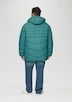 Gesteppte Jacke mit abnehmbarer Kapuze