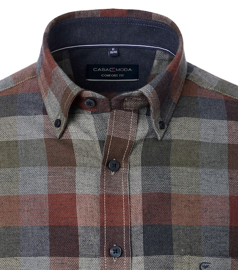 Freizeithemd Print Comfort Fit