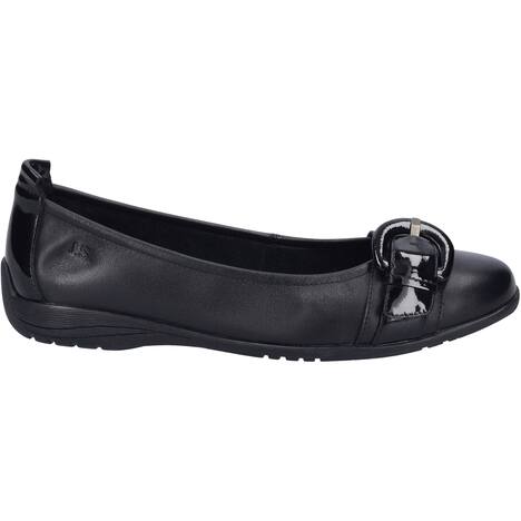 Damen Ballerina Fenja 23, black-black