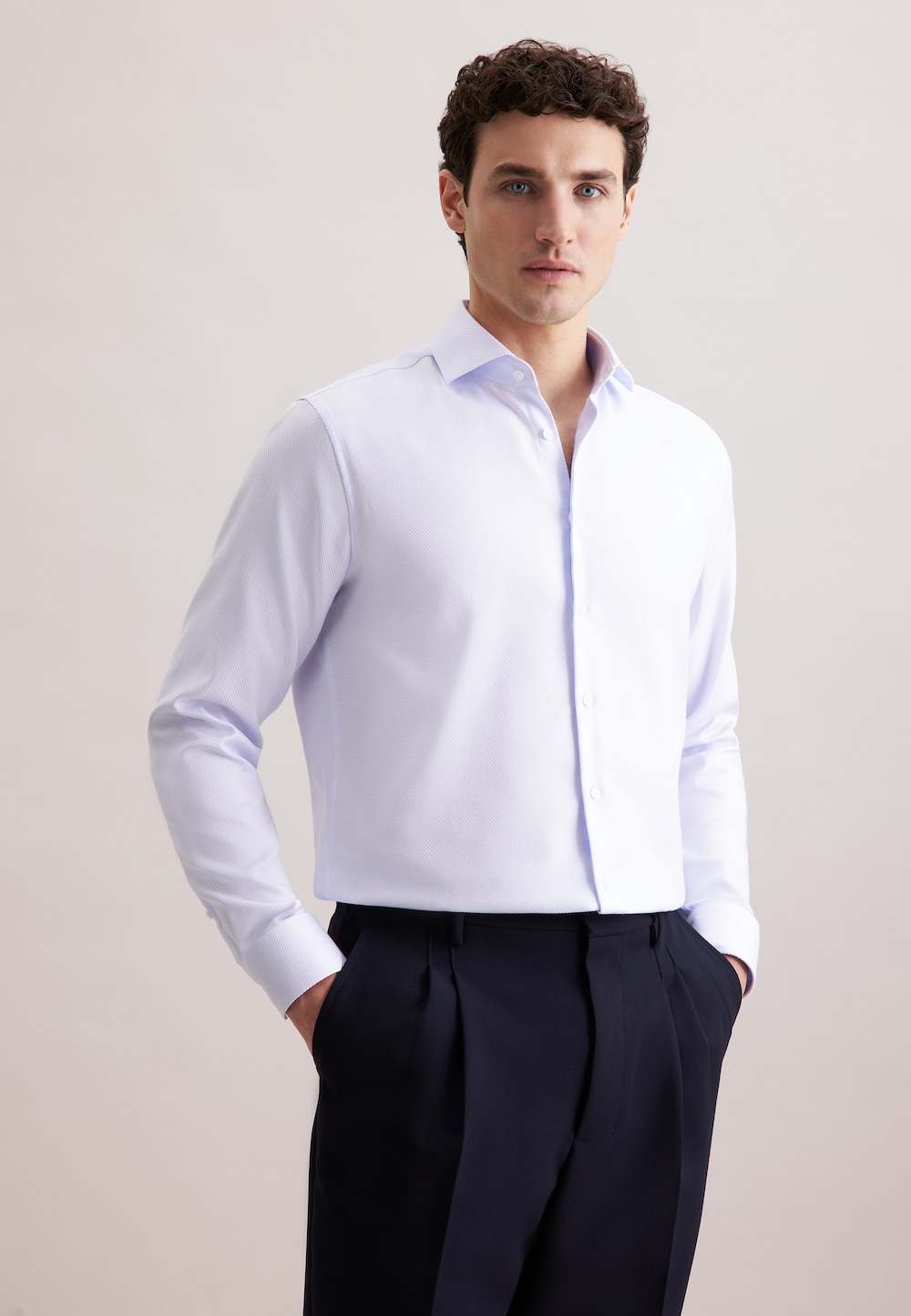 Herren Business Hemd - Karo