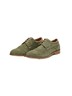 Herren Halbschuh aus Leder , Oliv