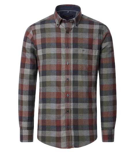 Freizeithemd kariert Casual Fit