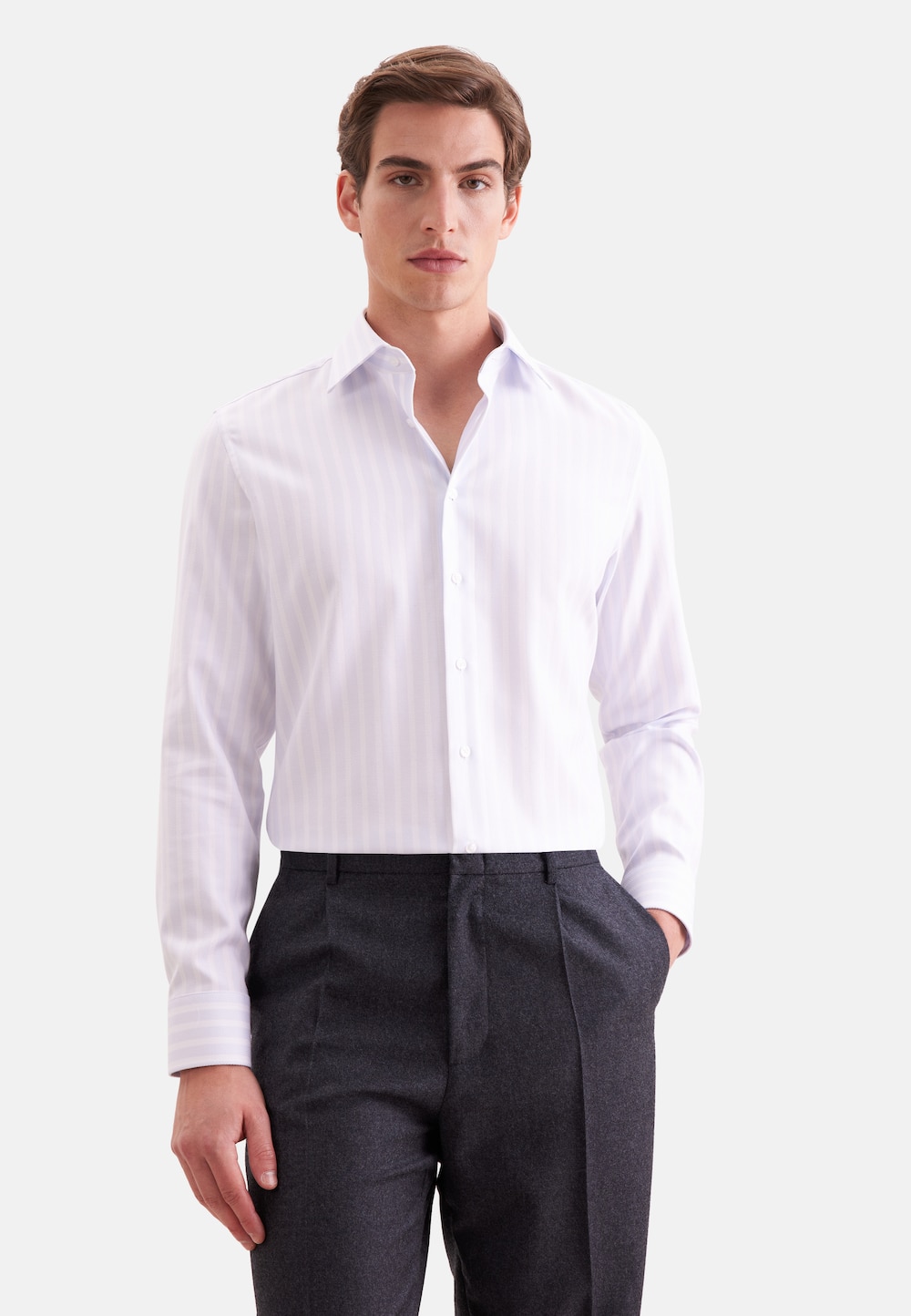 Herren Business Hemd - Gestreift