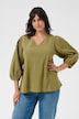 Bluse langarm A-shape