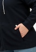 Sweatjacke Langarm Uni Mit Kapuze