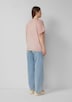 Gewaschenes Oversize-Shirt mit Frontprint