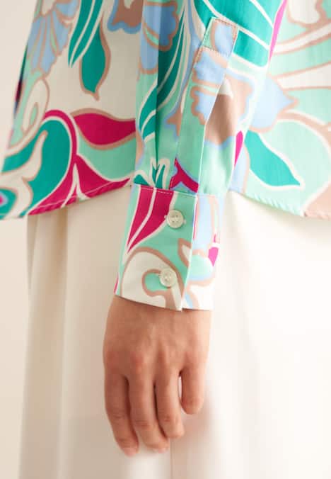 Damen Hemdbluse - Floral