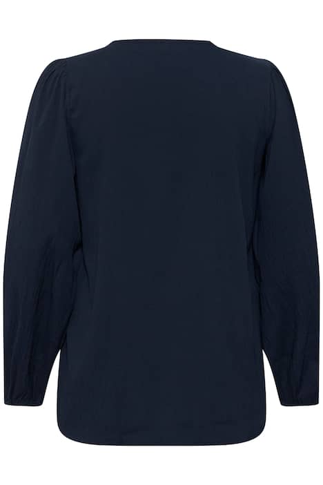 Langarm-Bluse Regular fit