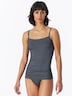Schiesser Damen Spaghettitop 2-Pack Modal Essentials - blau