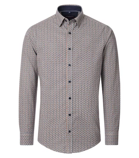 Freizeithemd Print Casual Fit