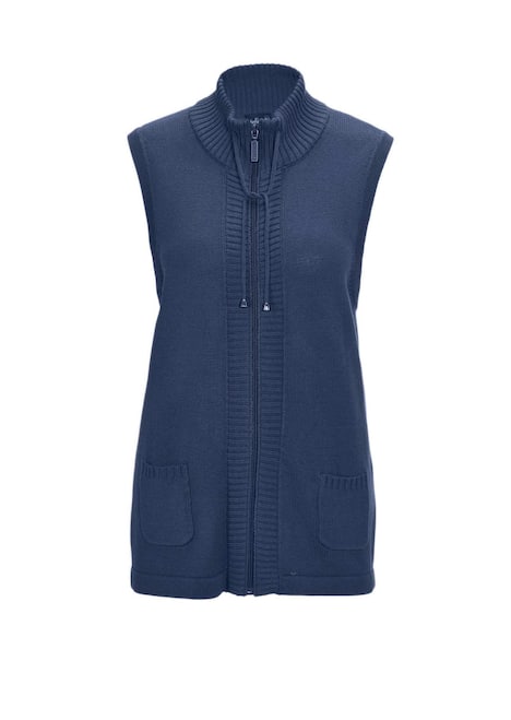 Sportliche Strickweste