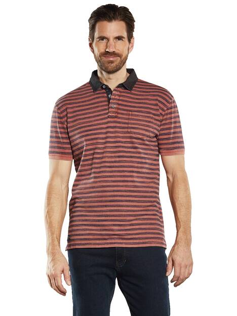 Polo-Shirt gestreift