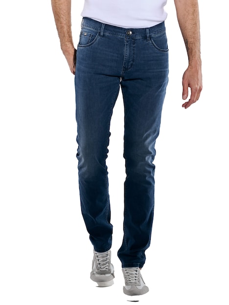 Herren Jeans 5-Pocket Superstretch , Indigoblau
