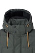 Steppjacke mit Kapuze uni