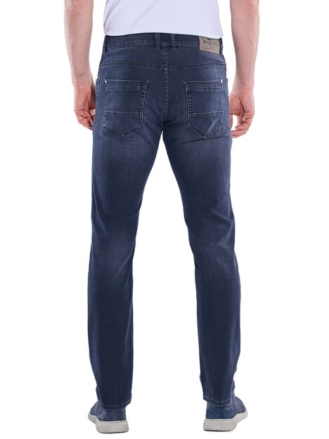 Herren Jeans 5-Pocket Superstretch , Indigoblau