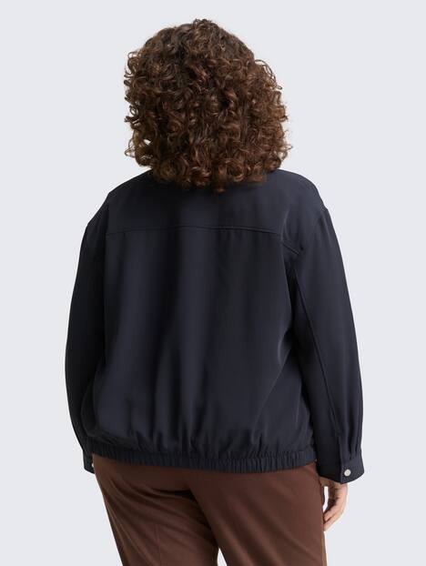 Loose Fit Blouson Jacke