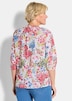 Schlupfbluse mit floralem Muster