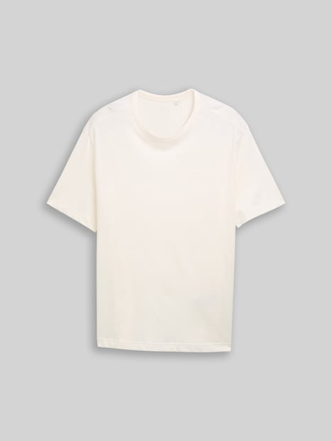 Basic T-Shirt aus Baumwolle