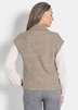 GOLDNER Tricot vest Tricot vest met ritssluiting