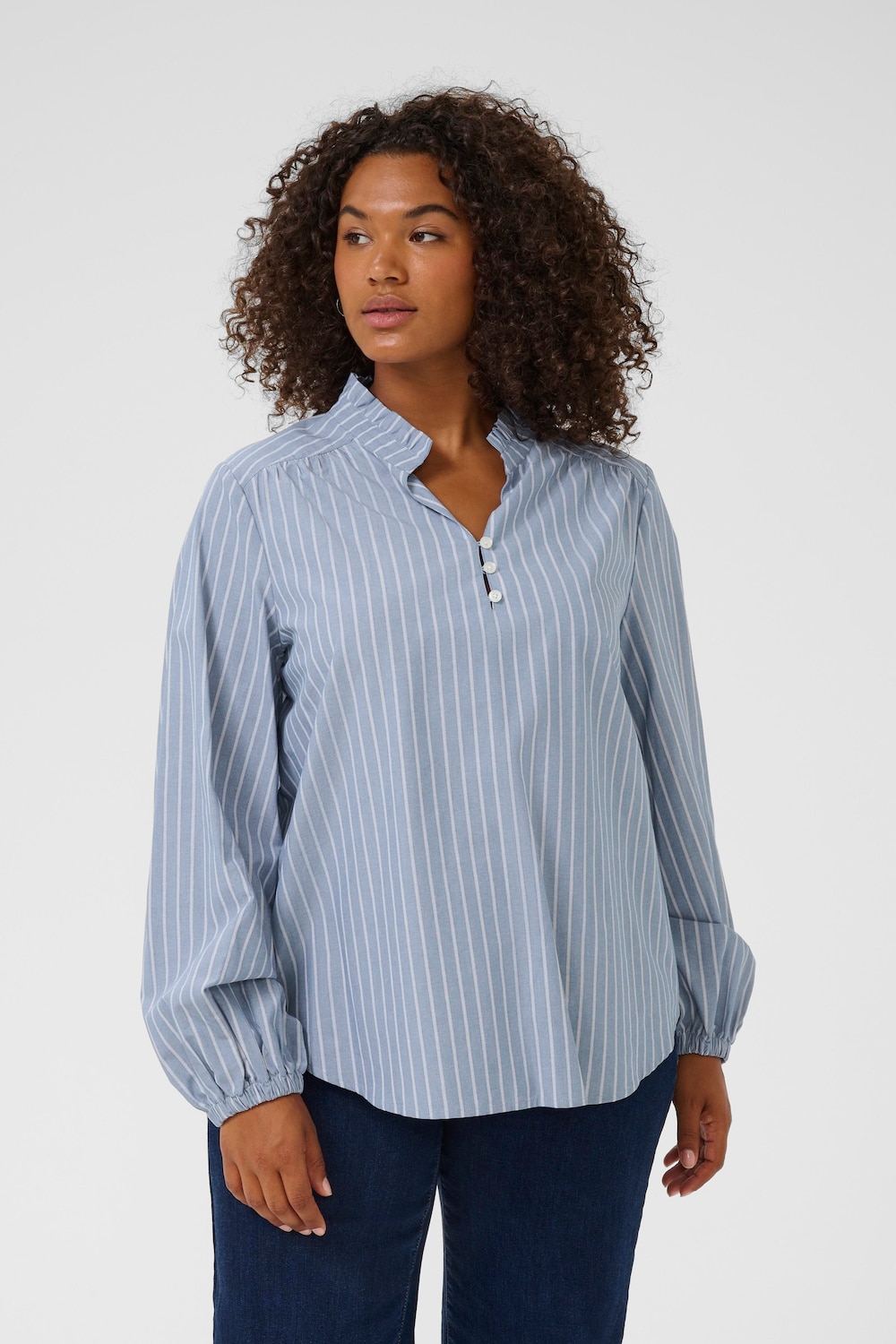 Langarm-Bluse Loose fit