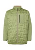 Leicht wattierte Jacke im Fabricmix mit sportiven Details