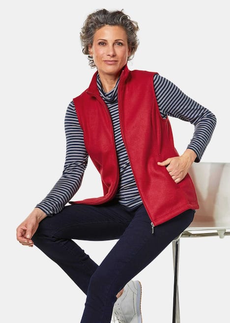 GOLDNER Fleece vest Behaaglijk zacht fleece vest