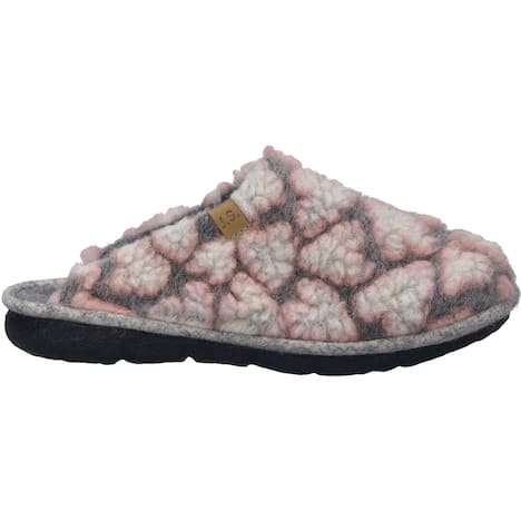 Hausschuh Lille 09, rosa-multi