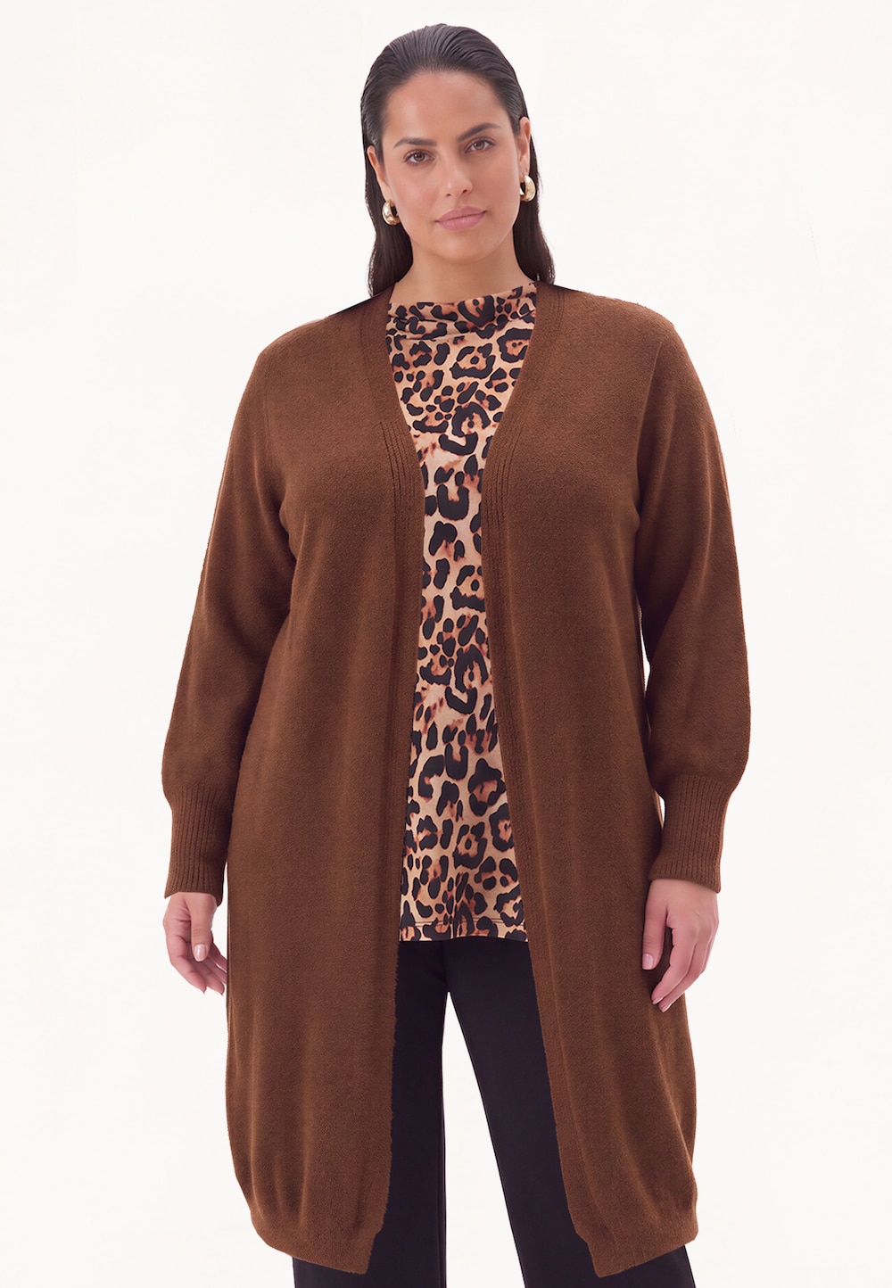 Strickjacke mit Langarm