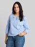 Bluse mit Streifenmuster