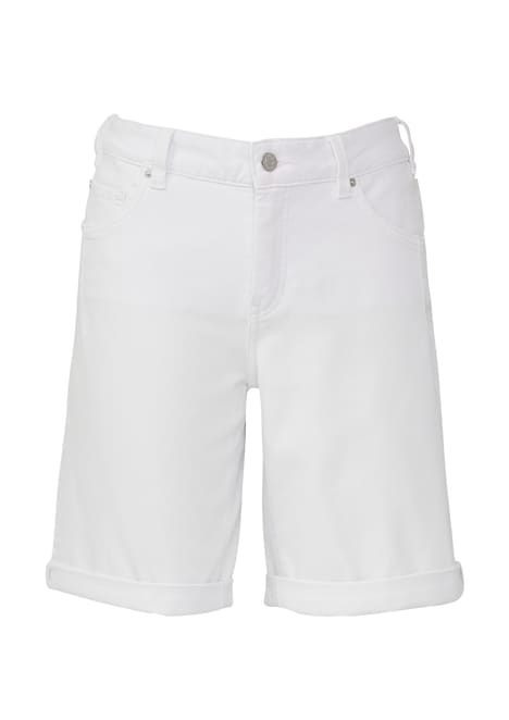 Bermuda Jeans / Mid Rise / Straight Fit