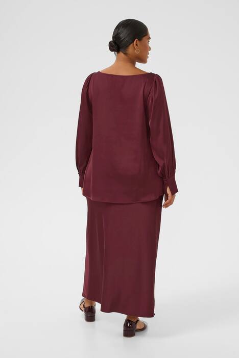 Langarm-Bluse Regular fit