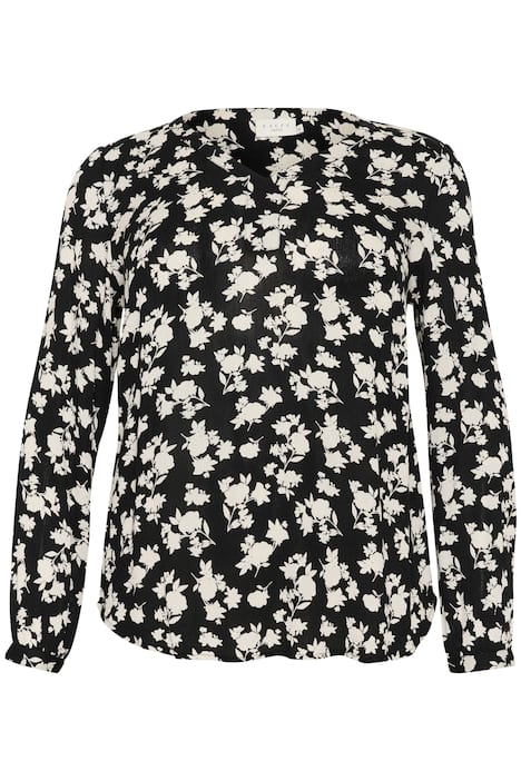 Langarm-Bluse Regular fit