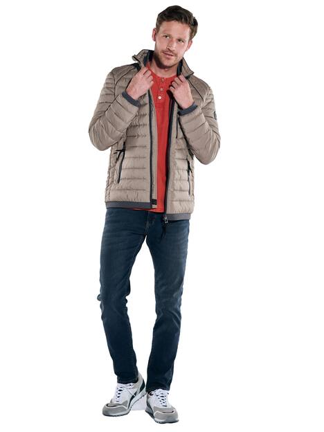 engbers Herren Steppjacke regular , Beige