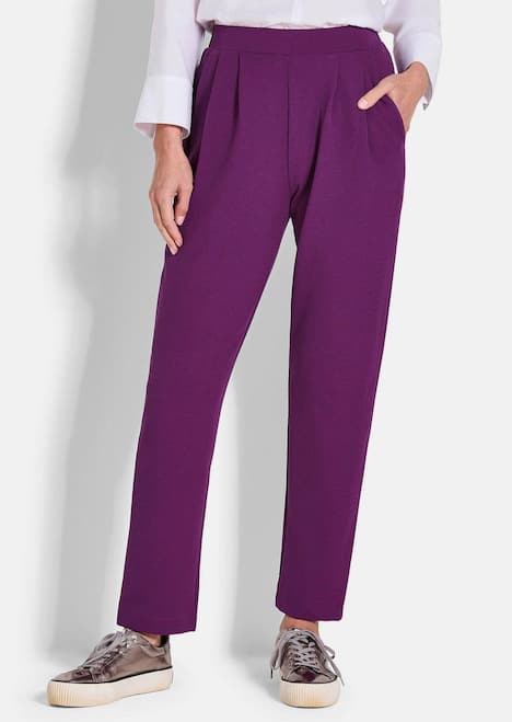 Weite Schlupfhose SARA in Krepp-Qualität
