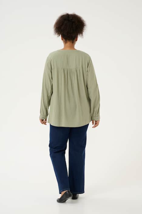 Langarm-Bluse Loose fit