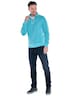 engbers Herren Sweatshirt regular , Tuerkis