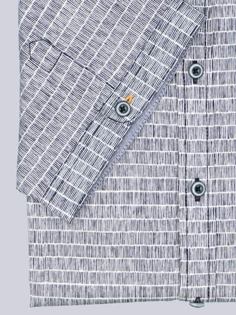 engbers Herren Kurzarm-Hemd regular , Marineblau