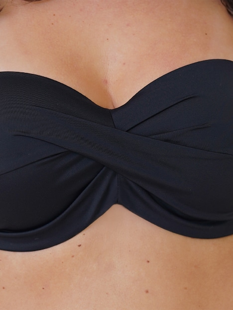 Multiway-Bikini-Top MONACO LOOP Multiway-Bikini,Trägerloser Bikini,Neckholder-Bikini mit Bügel,mit Schale,Multiway-Träger