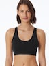Schiesser Damen Bustier Casual Seamless - schwarz