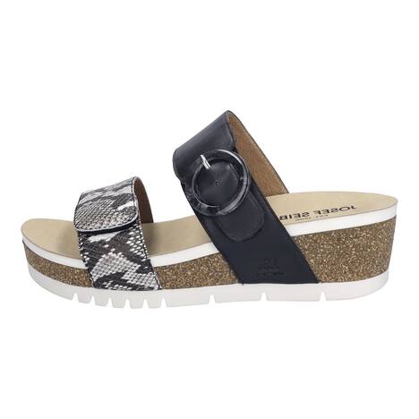 Damen Sandale Quinn 14, schwarz-kombi