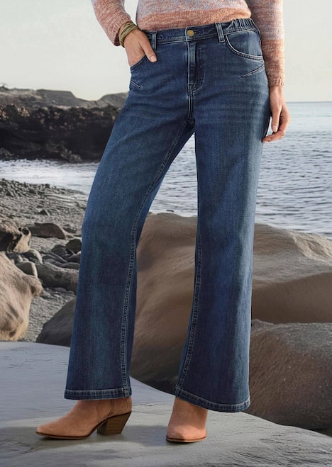 GOLDNER Jeans VERA Jeans VERA met wijde pijpen