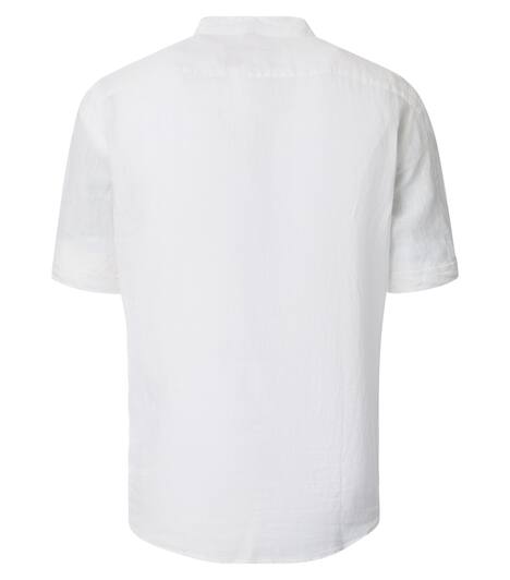 Leinenhemd uni Casual Fit