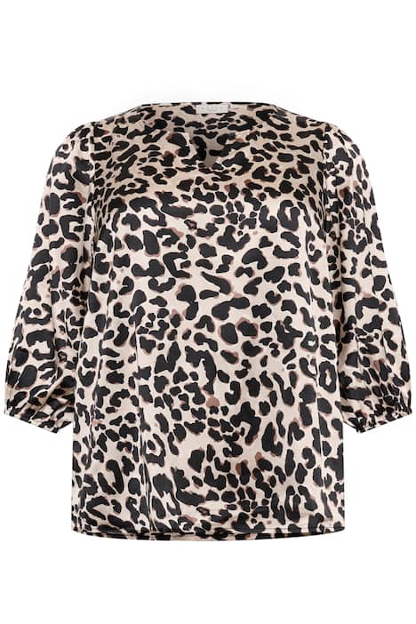 Langarm-Bluse Regular fit