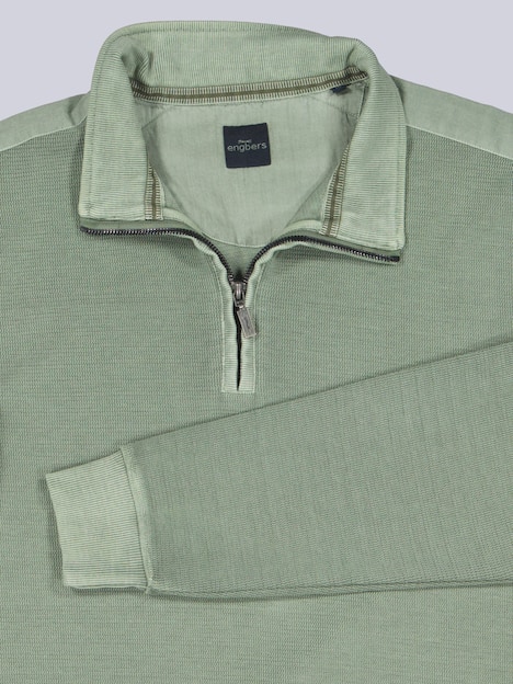 engbers Herren Sweatshirt in Satin-Warenqualität , Khaki