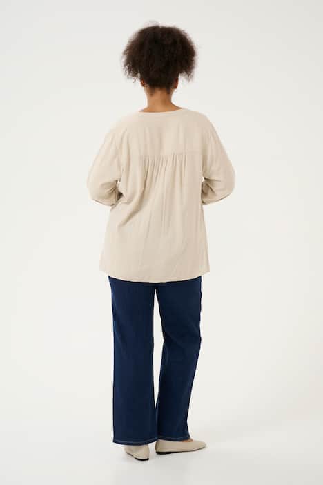 Langarm-Bluse Loose fit