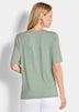 Jerseyshirt mit Blende