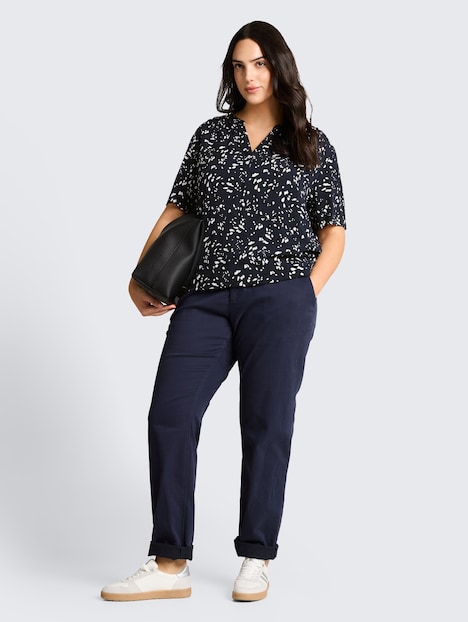 Bluse mit Muster